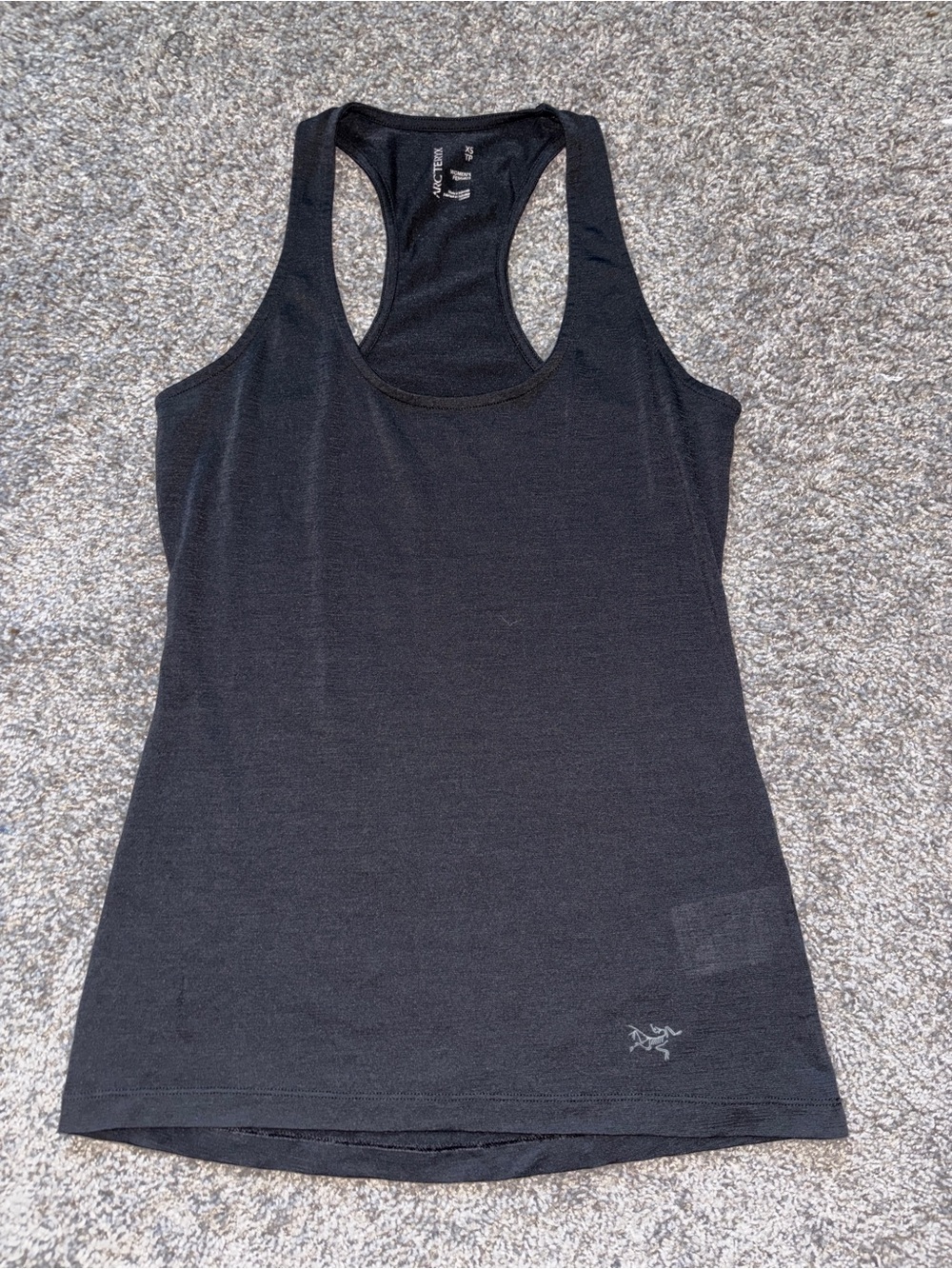 Arc'teryx Black Performance Racerback Tank